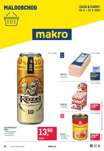 Akční leták makro, platný od 28.08.2024 do 10.09.2024.