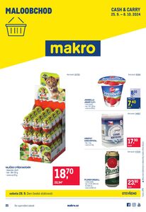 Akční leták makro, platný od 25.09.2024 do 08.10.2024.