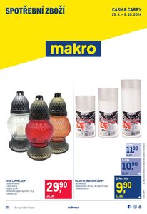 Akční leták makro, platný od 25.09.2024 do 08.10.2024.