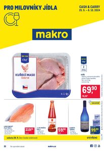 Akční leták makro, platný od 25.09.2024 do 08.10.2024.