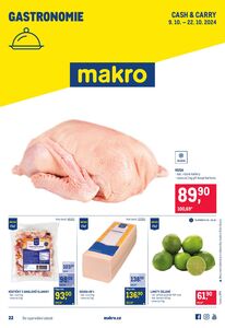 Akční leták makro, platný od 09.10.2024 do 22.10.2024.