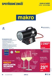 Akční leták makro, platný od 09.10.2024 do 22.10.2024.