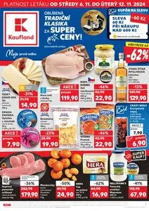 Akční leták Kaufland, platný od 2024-11-06 do 2024-11-12.