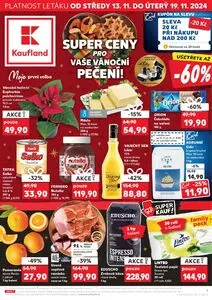 Akční leták Kaufland, platný od 2024-11-13 do 2024-11-19.