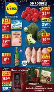 Akční leták LIDL, platný od 2024-11-18 do 2024-11-24.