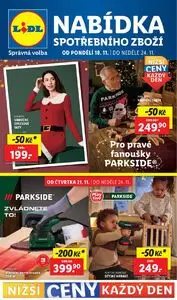 Akční leták LIDL, platný od 2024-11-18 do 2024-11-24.