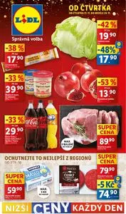 Akční leták LIDL, platný od 2024-11-21 do 2024-11-24.