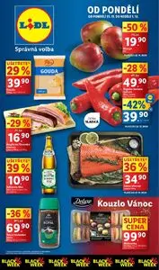 Akční leták LIDL, platný od 2024-11-25 do 2024-12-01.