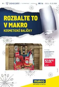 Akční leták makro, platný od 2024-11-20 do 2024-12-31.