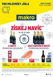 Akční leták makro, platný od 2024-12-18 do 2024-12-31.