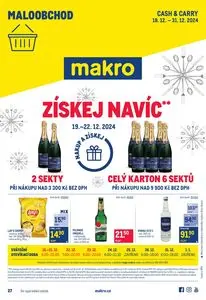 Akční leták makro, platný od 2024-12-18 do 2024-12-31.