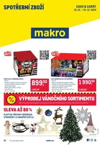 Akční leták makro, platný od 2024-12-18 do 2024-12-31.