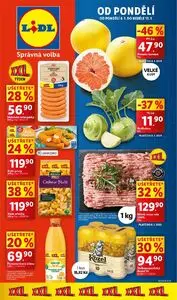 Akční leták LIDL, platný od 2025-01-06 do 2025-01-12.