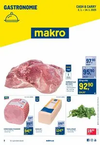 Akční leták makro, platný od 2025-01-02 do 2025-01-14.