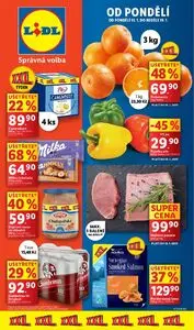 Akční leták LIDL, platný od 2025-01-13 do 2025-01-19.