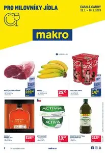 Akční leták makro, platný od 2025-01-15 do 2025-01-28.