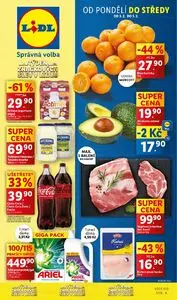 Akční leták LIDL, platný od 2025-02-03 do 2025-02-09.