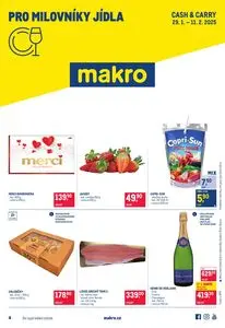 Akční leták makro, platný od 2025-01-29 do 2025-02-11.