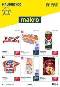 Akční leták makro, platný od 2025-01-29 do 2025-02-11.