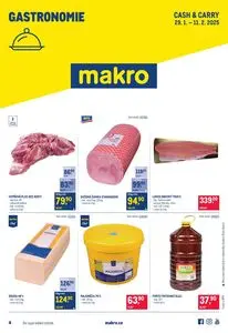 Akční leták makro, platný od 2025-01-29 do 2025-02-11.