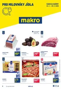 Akční leták makro, platný od 2025-02-12 do 2025-02-25.