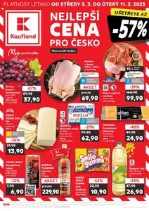 Akční leták Kaufland, platný od 2025-03-05 do 2025-03-11.