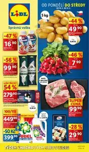 Akční leták LIDL, platný od 2025-03-10 do 2025-03-12.