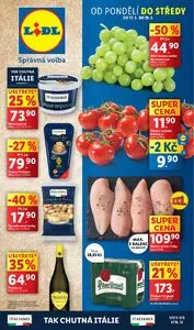 Akční leták LIDL, platný od 2025-03-17 do 2025-03-19.