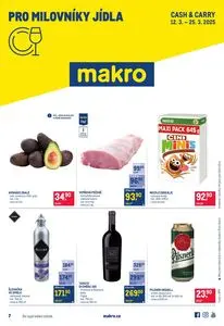 Akční leták makro, platný od 2025-03-12 do 2025-03-25.