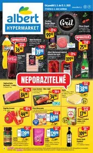 Akční leták albert, platný od 2025-05-05 do 2025-05-11.