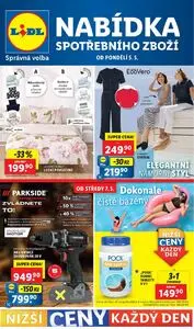 Akční leták LIDL, platný od 2025-05-05 do 2025-05-11.