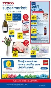 Akční leták TESCO, platný od 2025-05-07 do 2025-05-13.