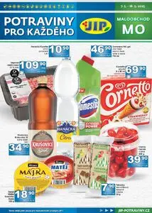 Akční leták JIP, platný od 2025-05-07 do 2025-05-18.