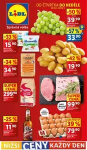Akční leták LIDL, platný od 2025-05-12 do 2025-05-18.