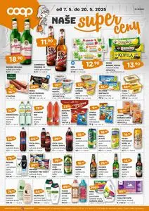 Akční leták Coop Trefa, platný od 2025-05-07 do 2025-05-20.