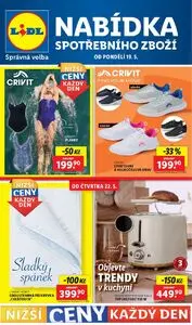 Akční leták LIDL, platný od 2025-05-19 do 2025-05-25.