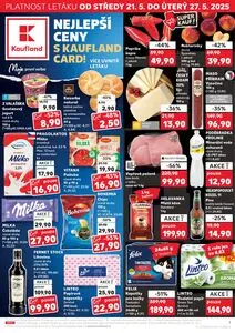 Akční leták Kaufland, platný od 2025-05-21 do 2025-05-27.
