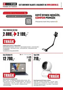 Akční leták COMFOR, platný od 2025-05-05 do 2025-06-01.