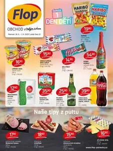 Akční leták FloP, platný od 2025-05-28 do 2025-06-03.