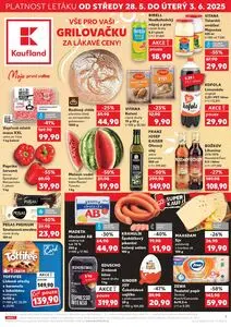 Akční leták Kaufland, platný od 2025-05-28 do 2025-06-03.