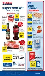 Akční leták TESCO, platný od 2025-05-28 do 2025-06-03.