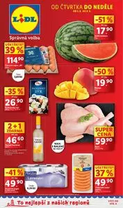 Akční leták LIDL, platný od 2025-06-05 do 2025-06-08.
