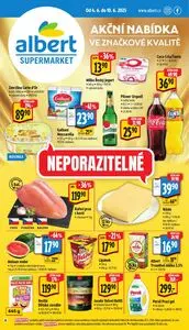 Akční leták albert, platný od 2025-06-04 do 2025-06-10.