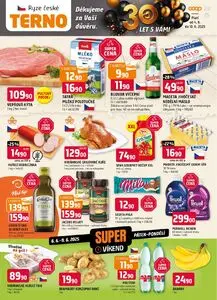 Akční leták COOP TERNO, platný od 2025-06-04 do 2025-06-10.