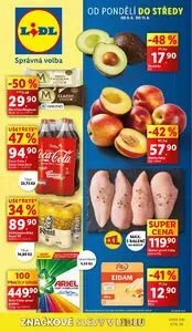 Akční leták LIDL, platný od 2025-06-09 do 2025-06-11.