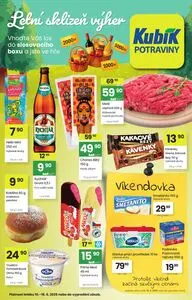 Akční leták kubík, platný od 2025-06-10 do 2025-06-16.
