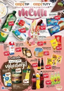 Akční leták COOP TUTY, platný od 2025-06-04 do 2025-06-17.