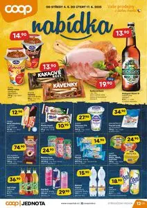 Akční leták COOP, platný od 2025-06-04 do 2025-06-17.