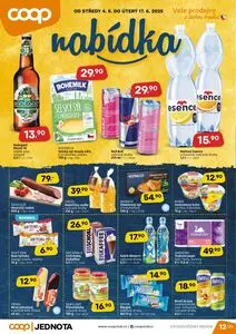 Akční leták COOP, platný od 2025-06-04 do 2025-06-17.