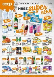 Akční leták Coop Trefa, platný od 2025-06-04 do 2025-06-17.